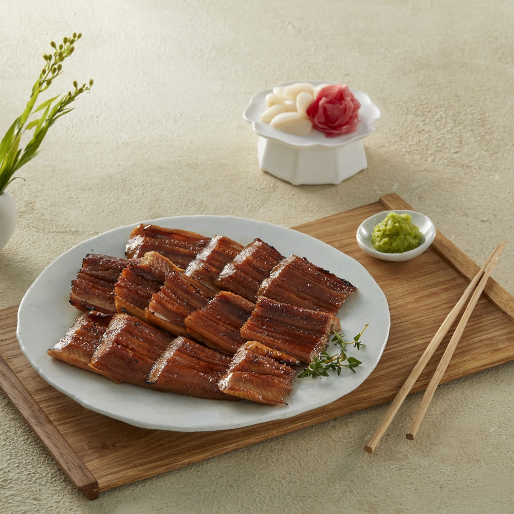 [Cheong Ah Seafood] 100% Domestic Natural Seasoned Bite-Sized Delicious Eel 10 packs/1 carton