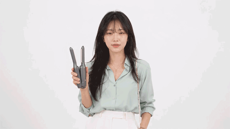 [아키라코스메] ONDO AIR 배터리 분리형 미니 고데기