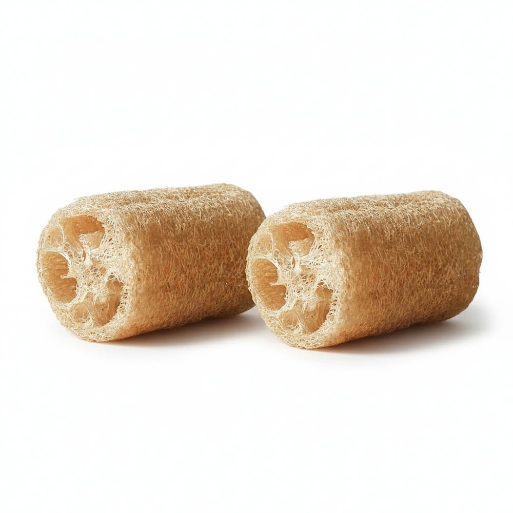 [람스홈] 루파 식물성 천연 수세미 바게트 10cm 2개입