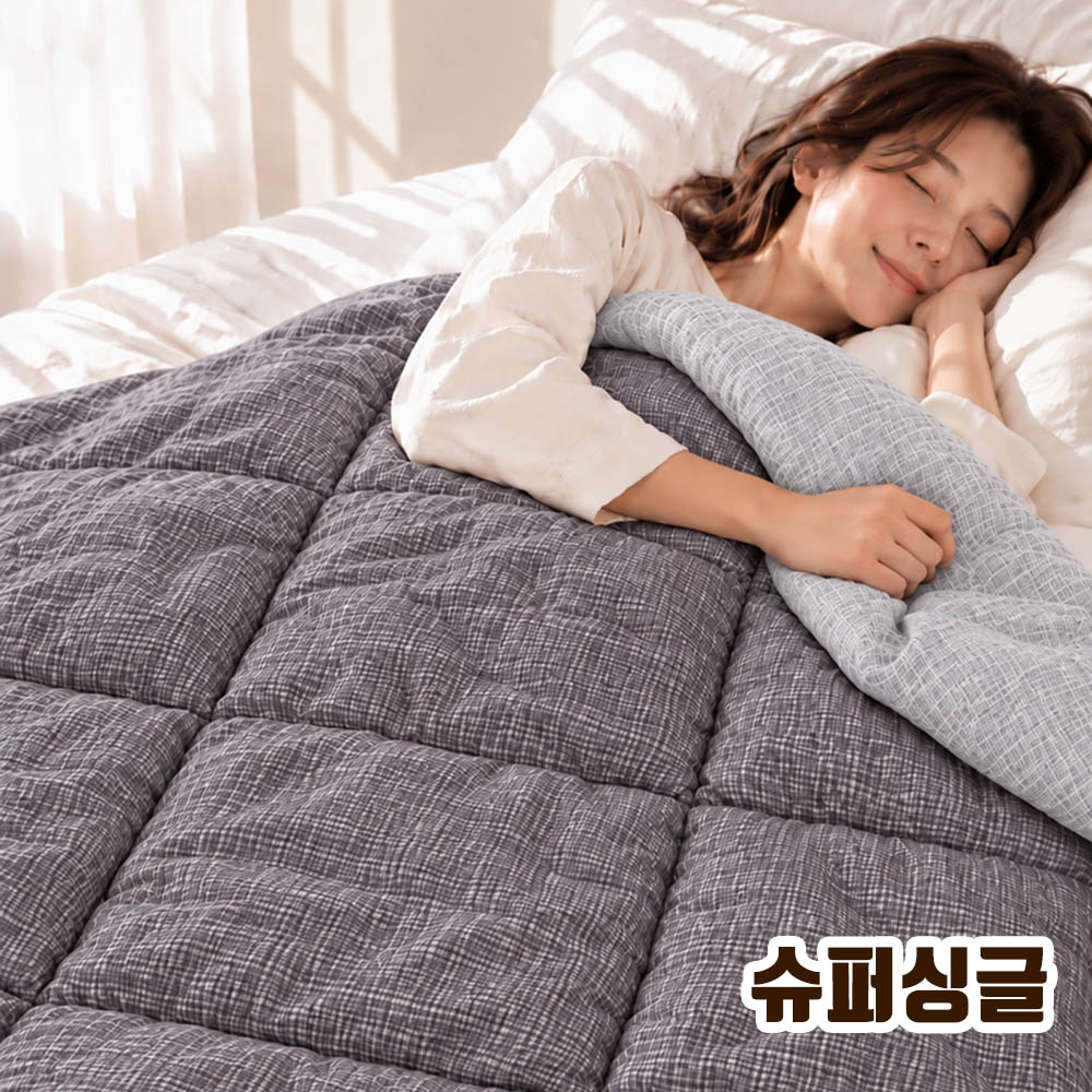 2026년 신상품 루나온 그래핀 자가발열(보온) 이불 슈퍼싱글 150 X 200