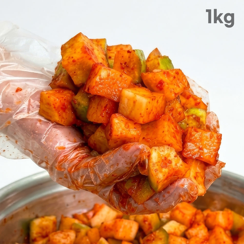 [30년전통 천만금] 원조 오리지날 깍두기1KG