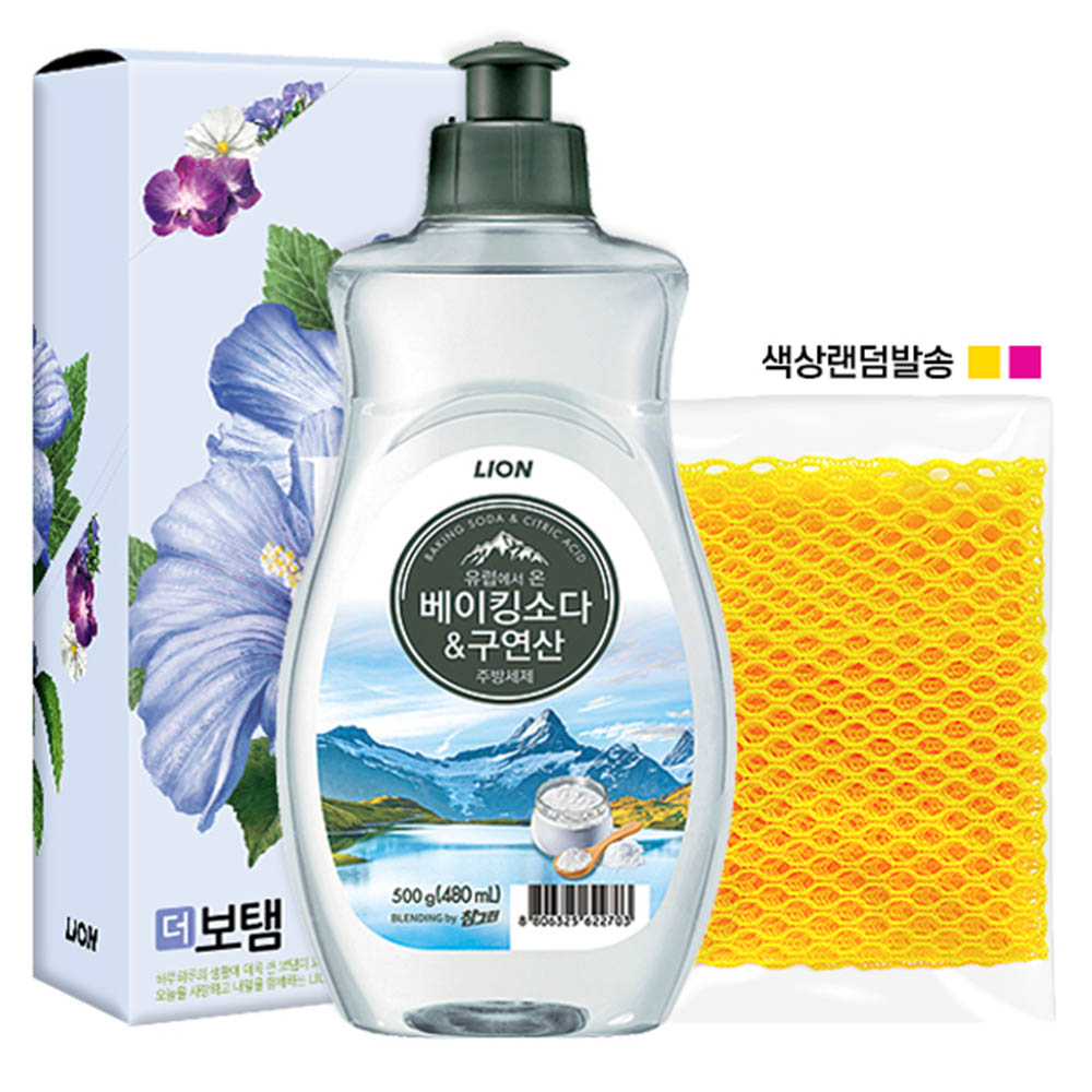 (친환경)참그린베이킹소다500용기 망사수세미(2종)