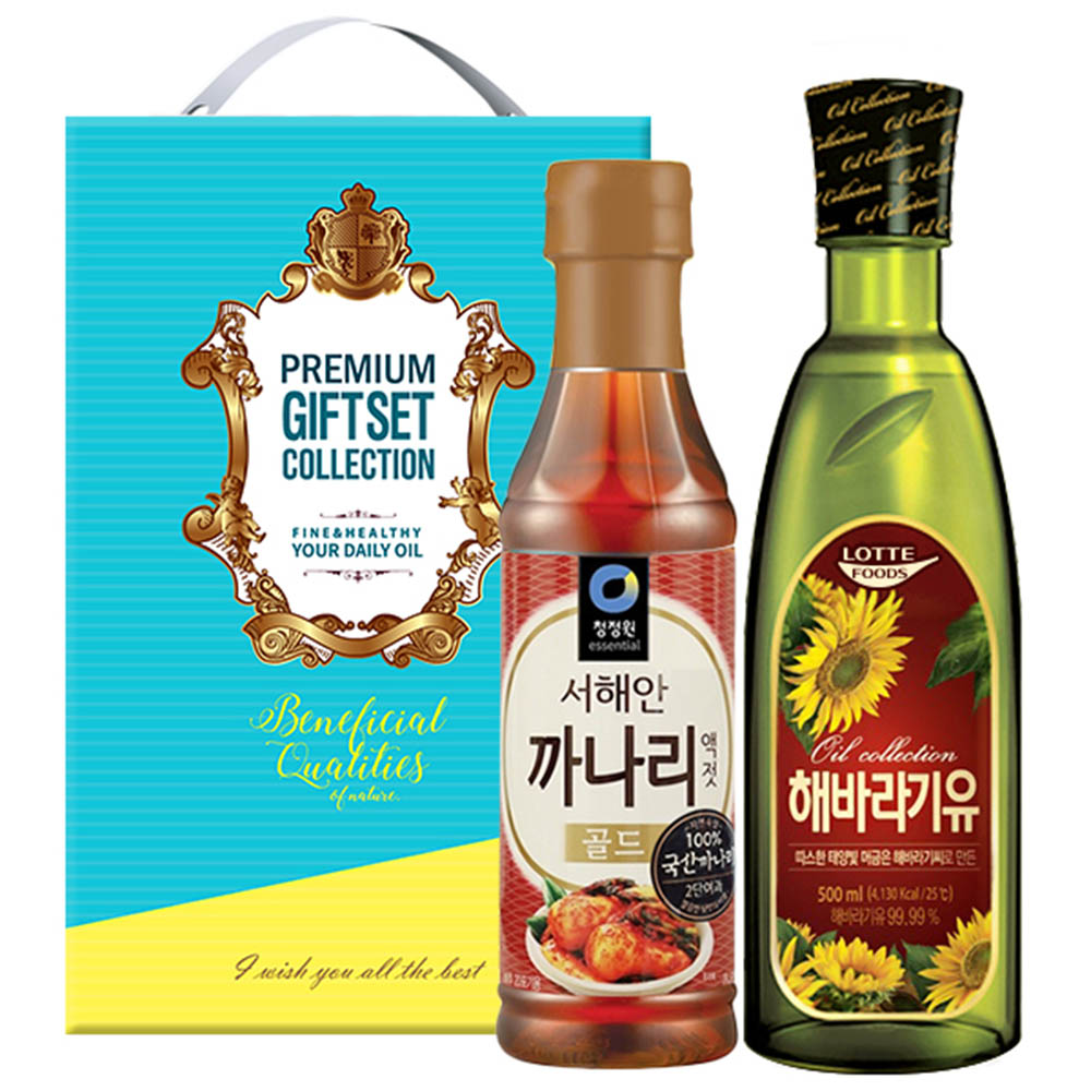 청정원 까나리액젓 롯데해바라기유(2종)-타신