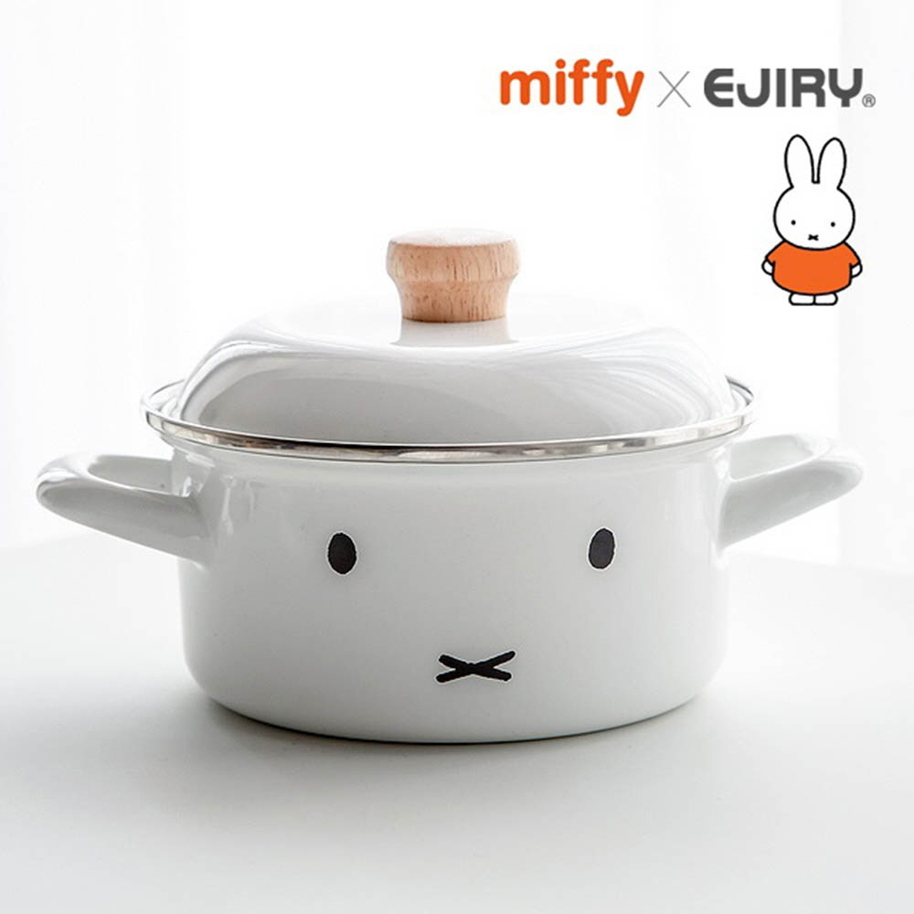 에지리 미피 법랑 양수냄비 (15cm)