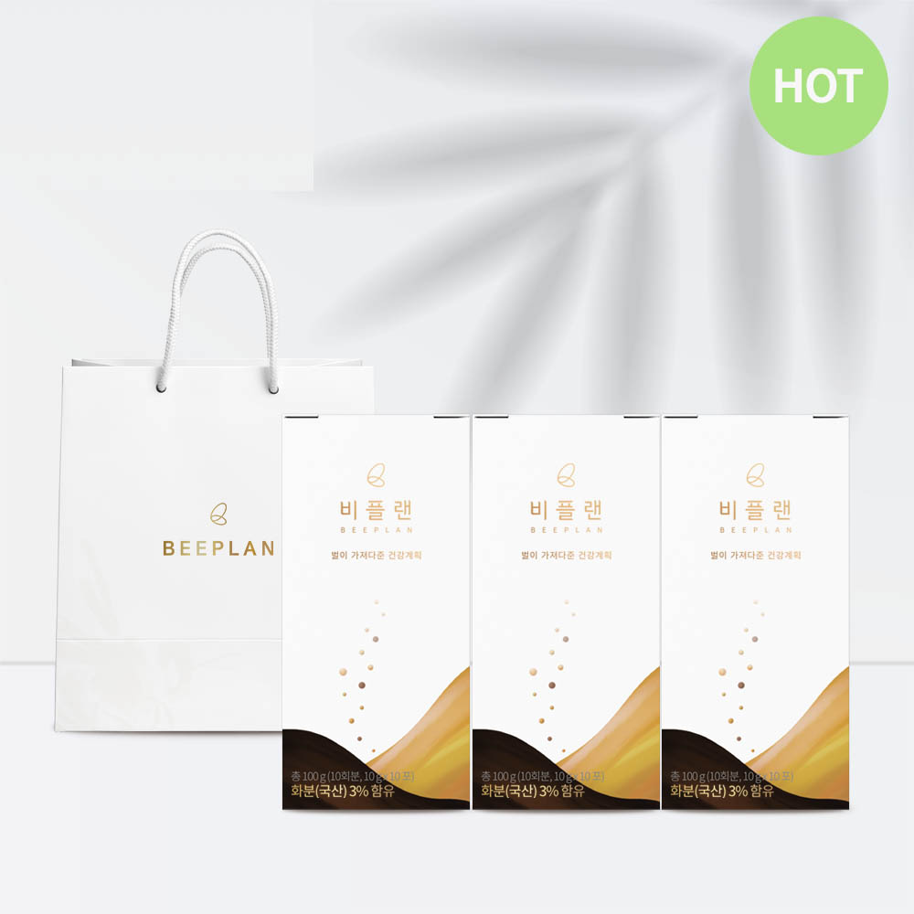 자연산 꿀스틱 비플랜 3박스(30개입, 한달분)/한정수량 특가진행