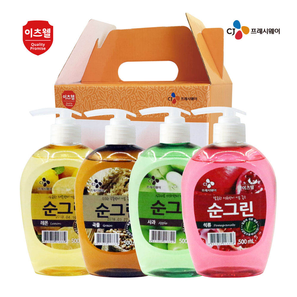 CJ순그린 혼합4종500ml(펌프형)