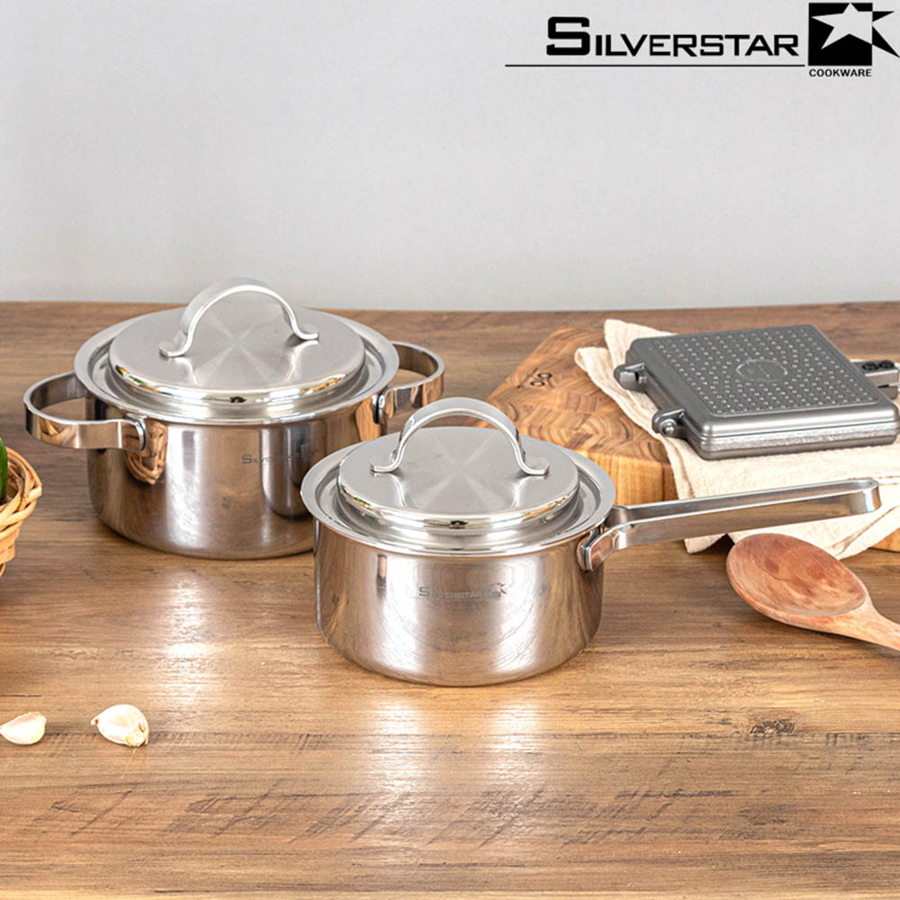 실버스타 오아이씨 통오중 인덕션IH 스텐냄비 2종세트