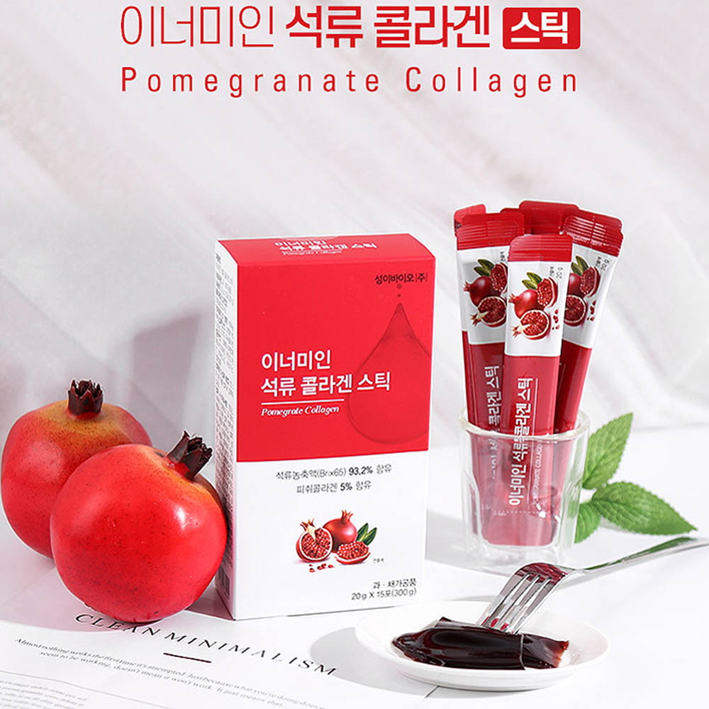 이너미인 레드석류 석류콜라겐 스틱 20g*15포
