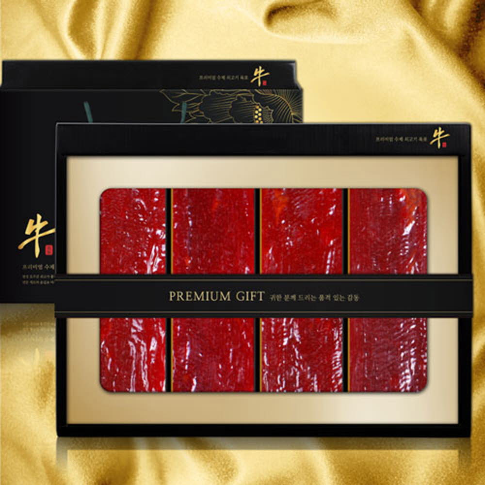 블랙라벨 수제쇠고기육포1호 60g 4p