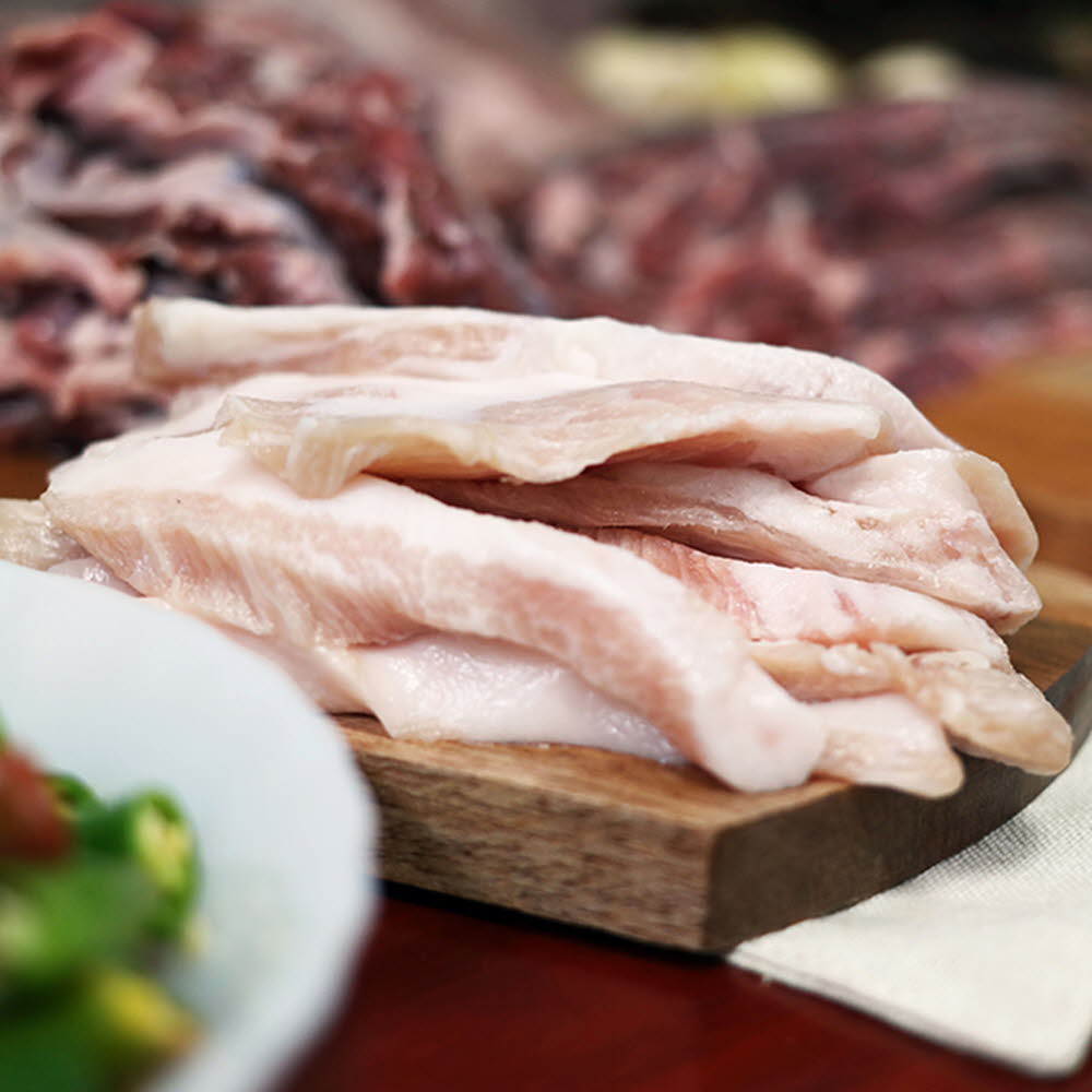 항정살 250g 1+1 총 500g*2세트(돼지 다짐육 300g 증정)