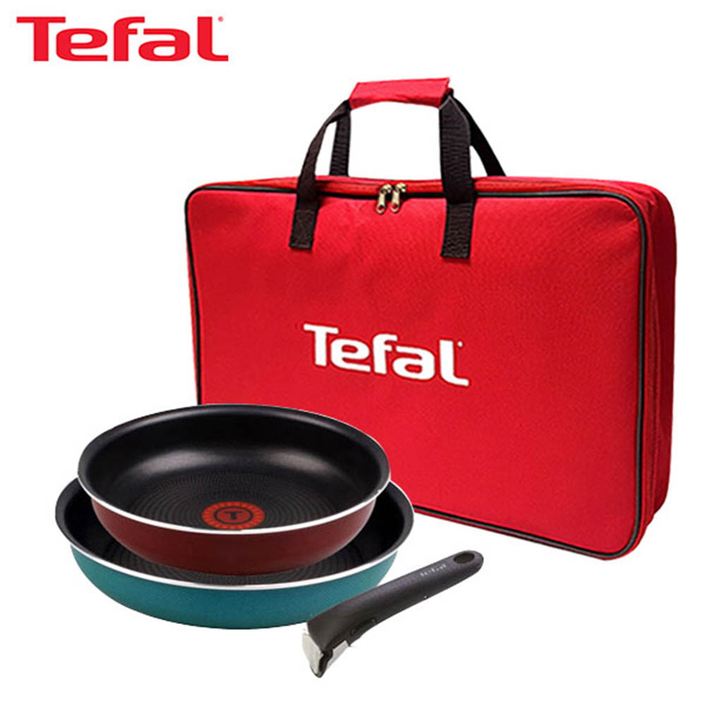 [테팔] 트라이미 매직핸즈 프라이팬 3P+리빙멀티백 TFC-TRMH3MB