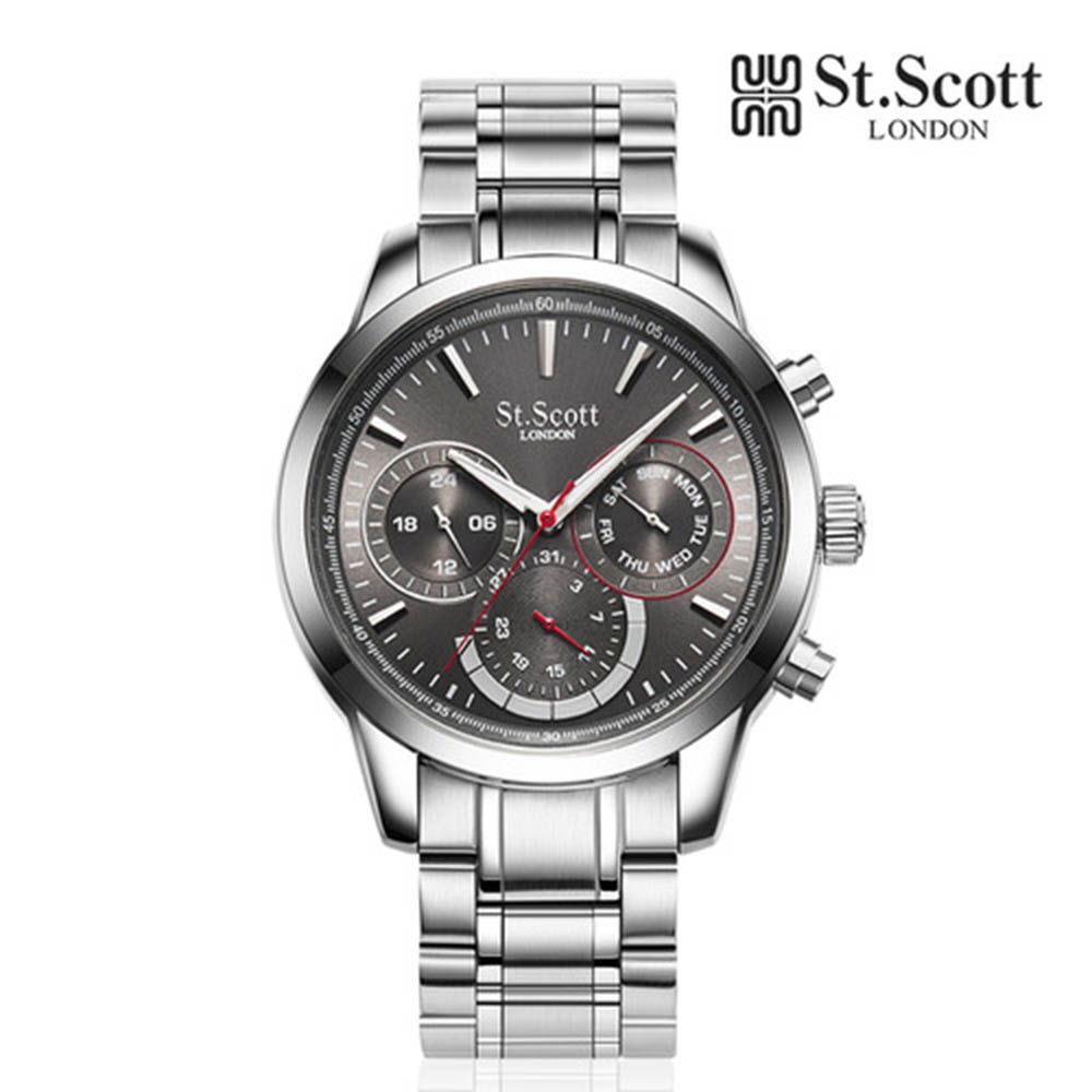 세인트스코트 하데스 멀티 남성 메탈시계 ST2101M-SGS