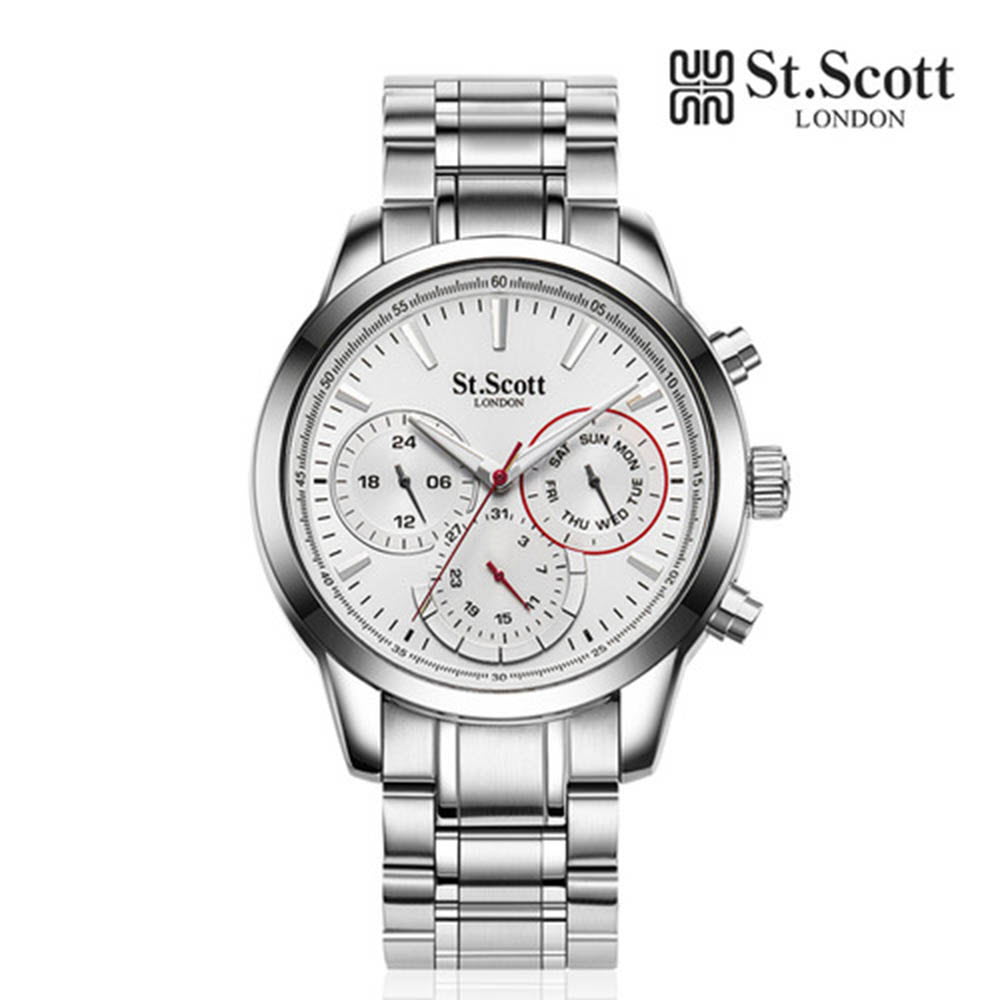 세인트스코트 하데스 멀티 남성 메탈시계 ST2101M-SSS