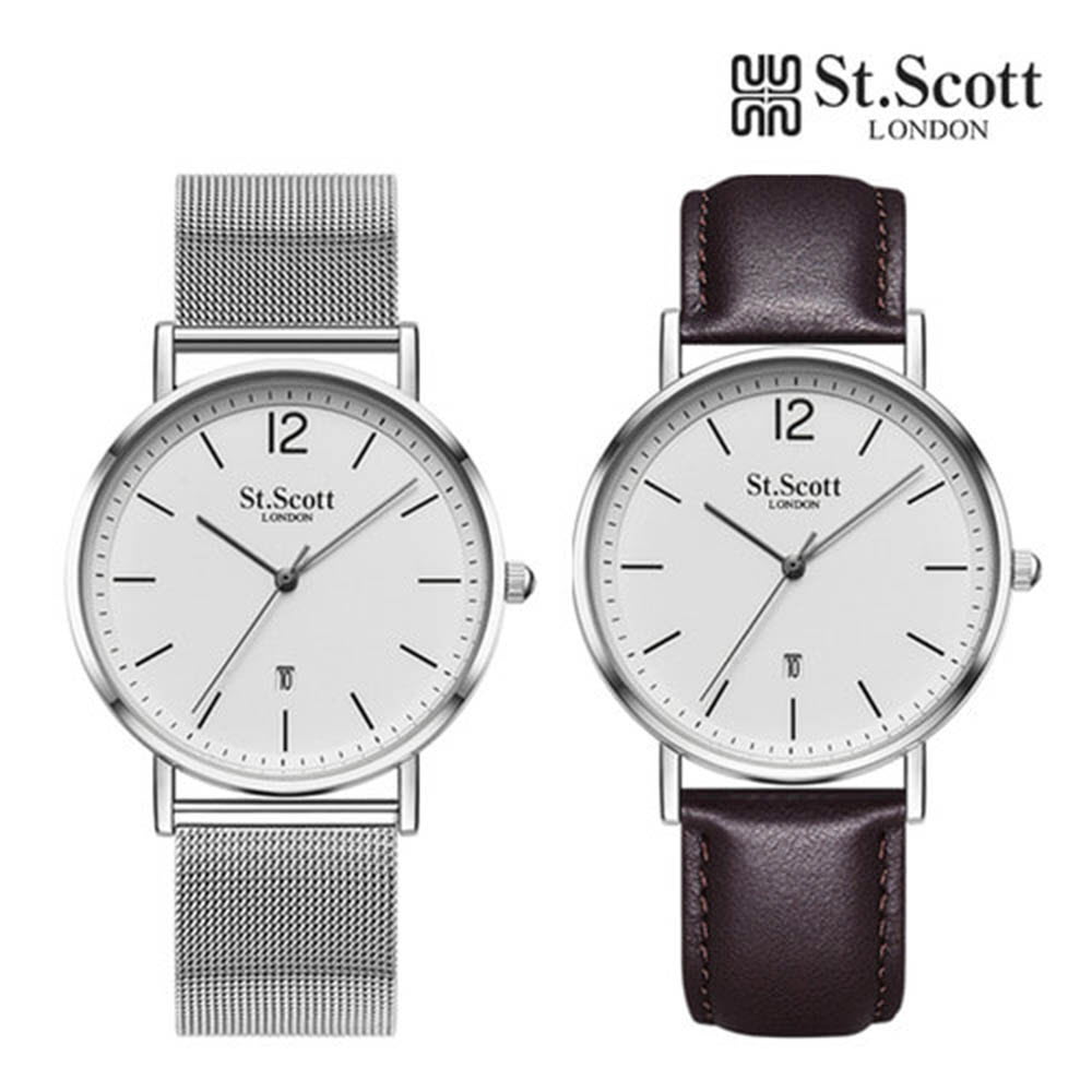 세인트스코트 비엔또데이트 남성 시계 세트 ST2103M-SSS