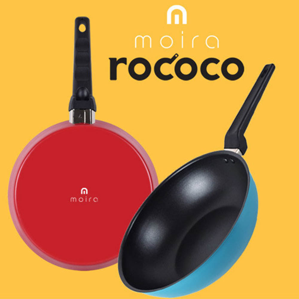 모이라 로코코 5중 티타늄 프라이팬 2종 28F+28W