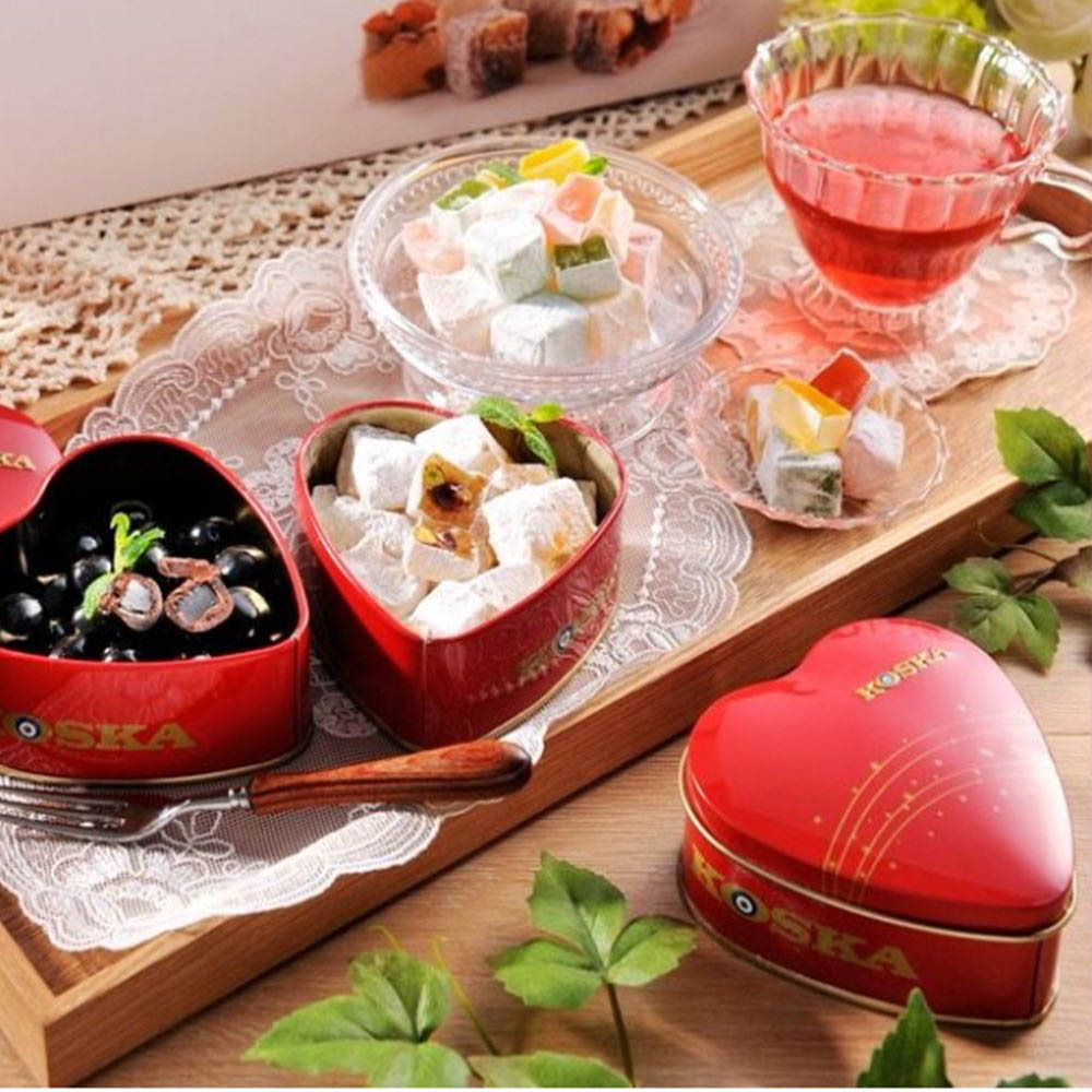 터키쉬 딜라이트 하트 3종 선물세트 420g