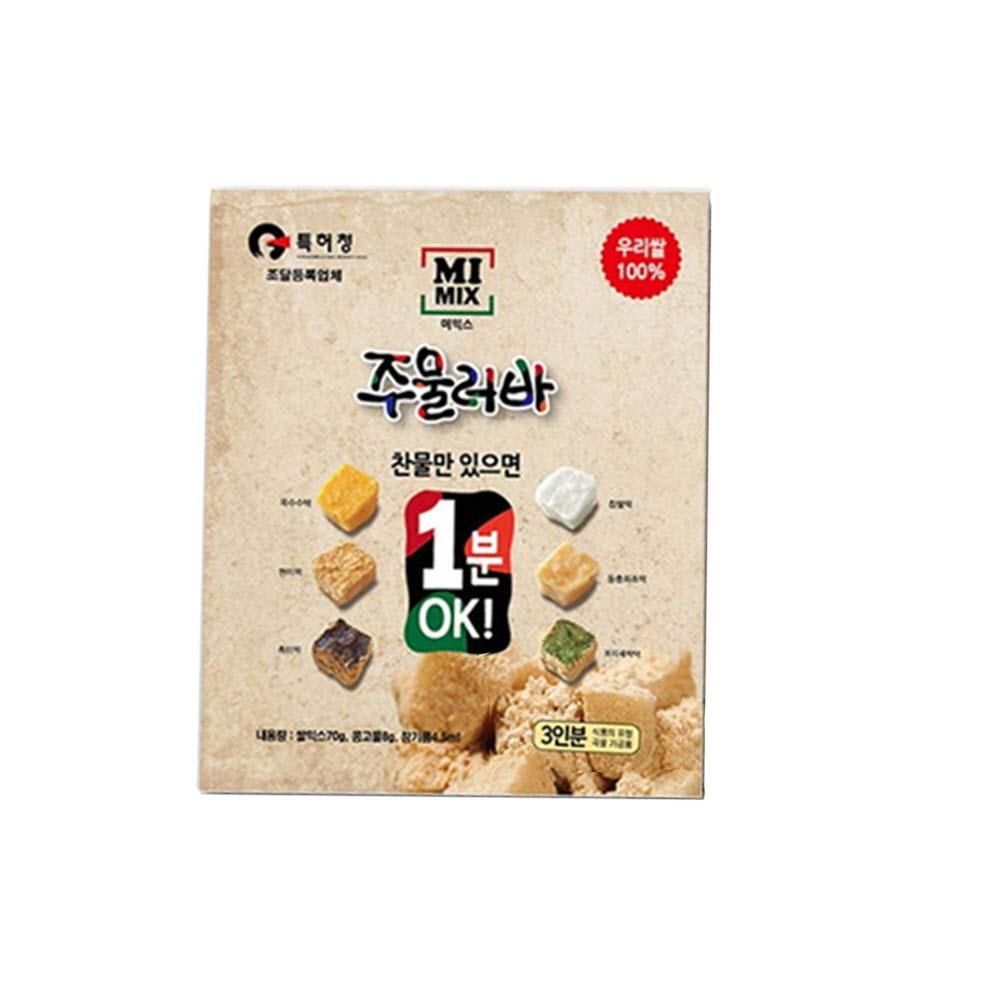 집콕놀이 1분 인절미 주물러바 3인분 1개 (쌀)