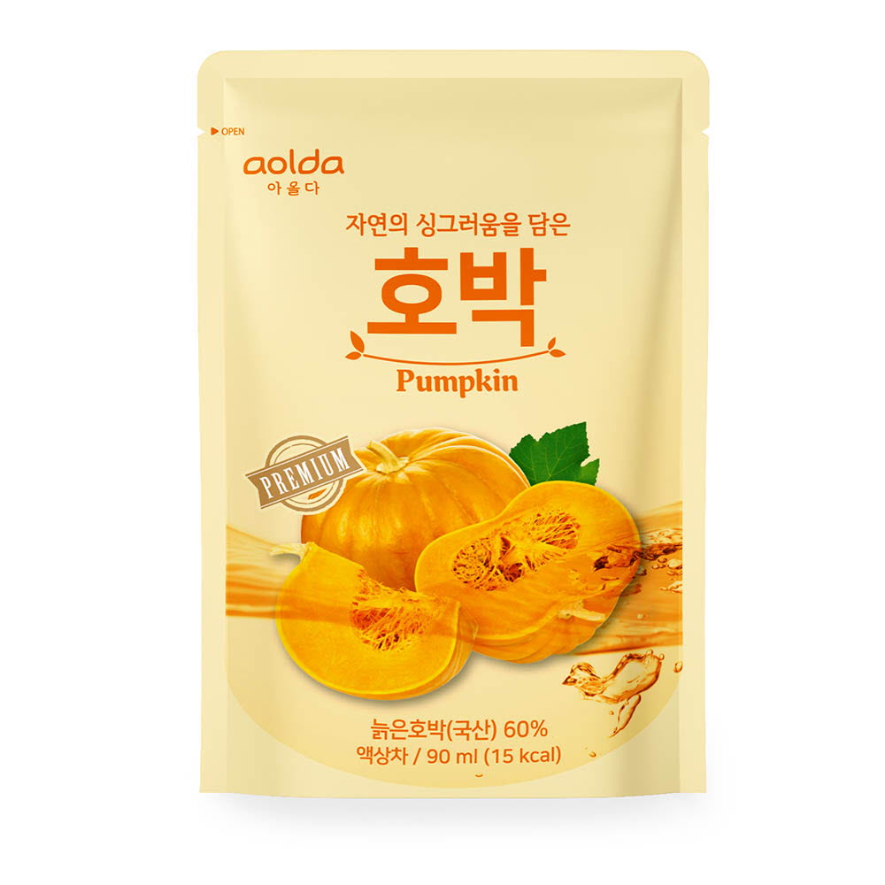 아올다 호박 90ml*60(60포 벌크포장)