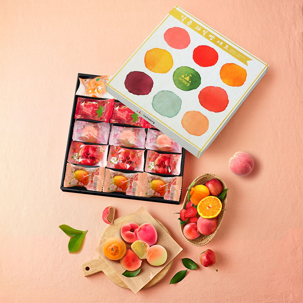 과자의성 달콤과일빵 세트(달콤과일빵15입)