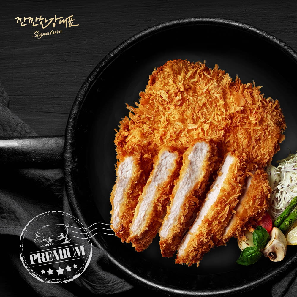 깐깐한 강대표 수제 냉동 등심돈까스 100g*3장(300g)