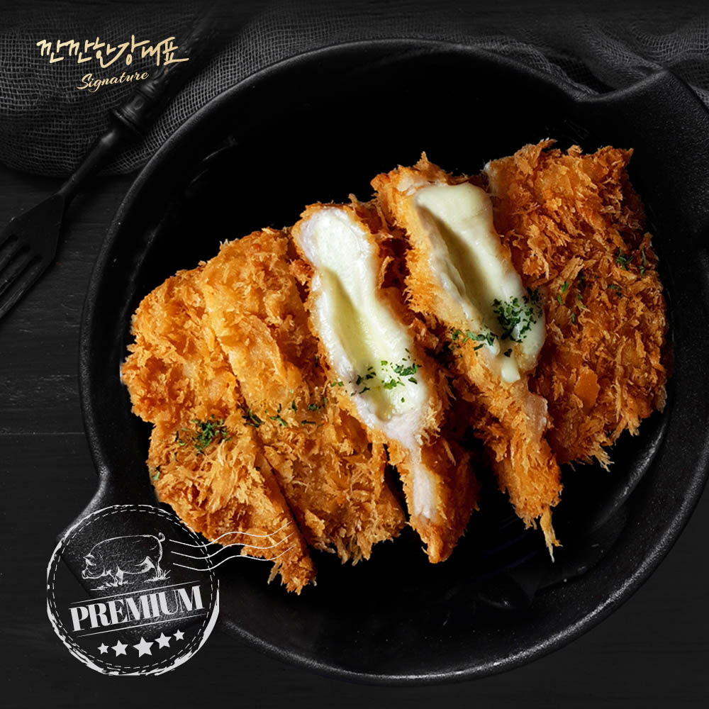 깐깐한 강대표 수제 냉동 치즈 돈까스 100g*3장(300g)
