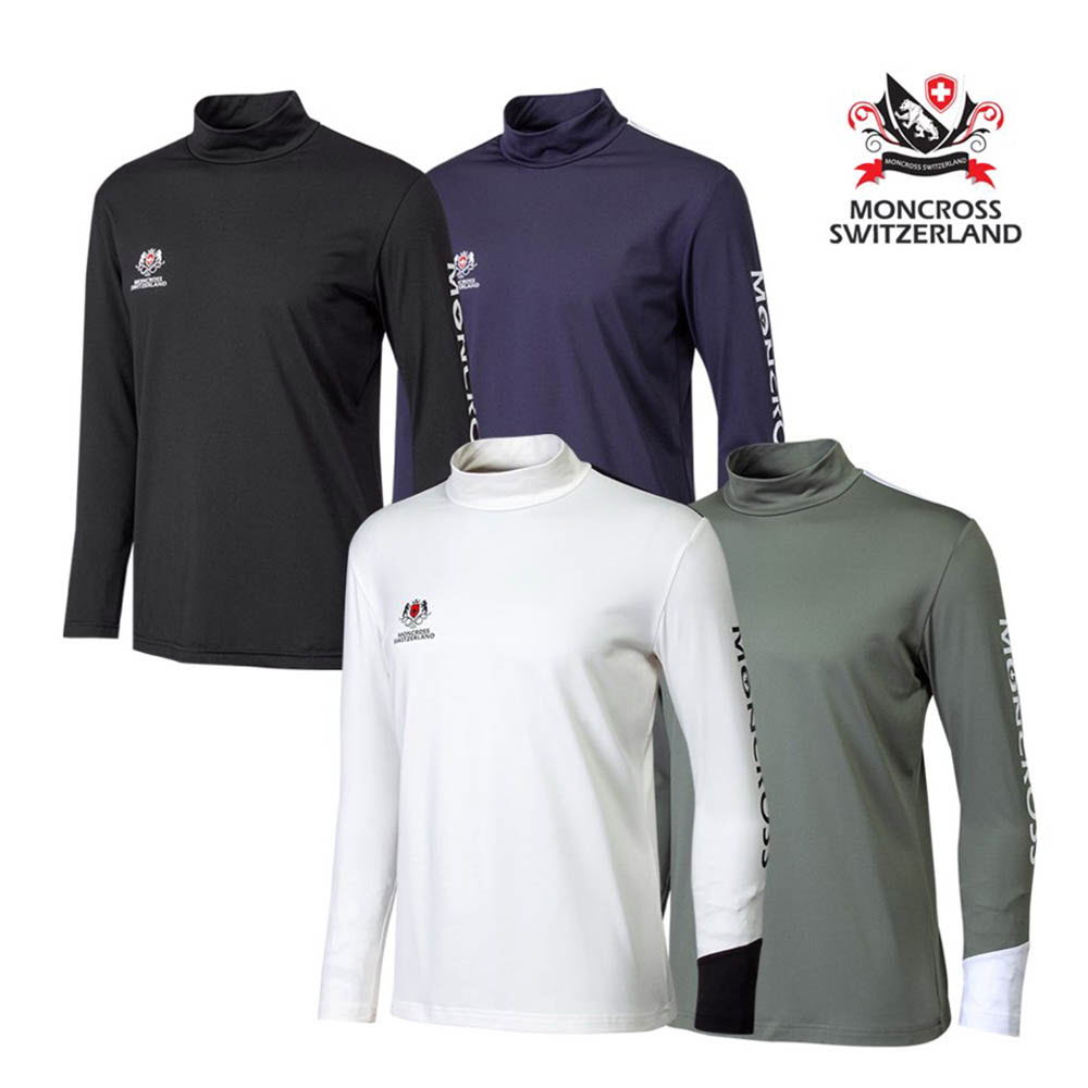 스위스 몽크로스 프리미엄 슬림 기모 티셔츠(색상 택1)