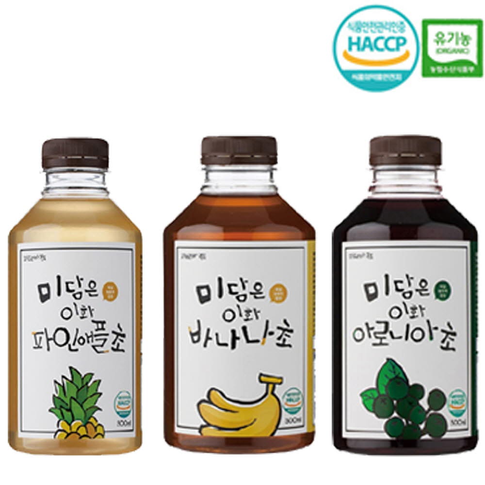미담은 이화선물세트 파인+바나나+아로니아 (500ml*3)