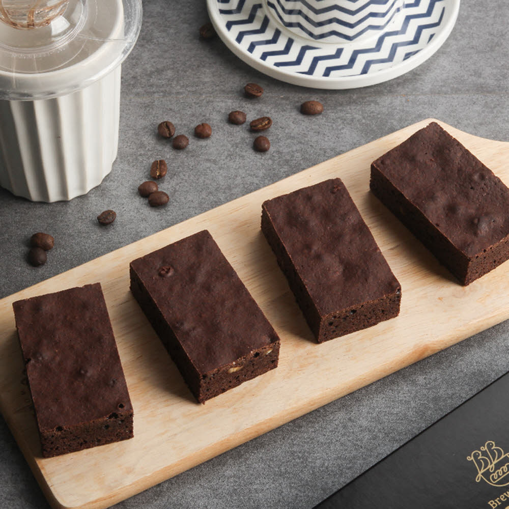 브루앤베이크 수제 초코브라우니 40g * 4 (160g)
