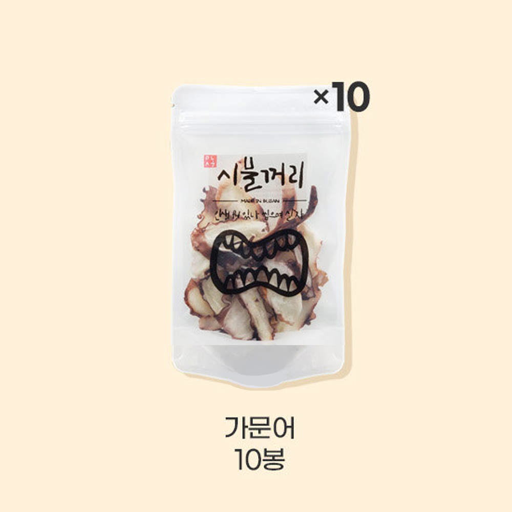 시블꺼리 30g 10봉 건어물 패키지 가문어