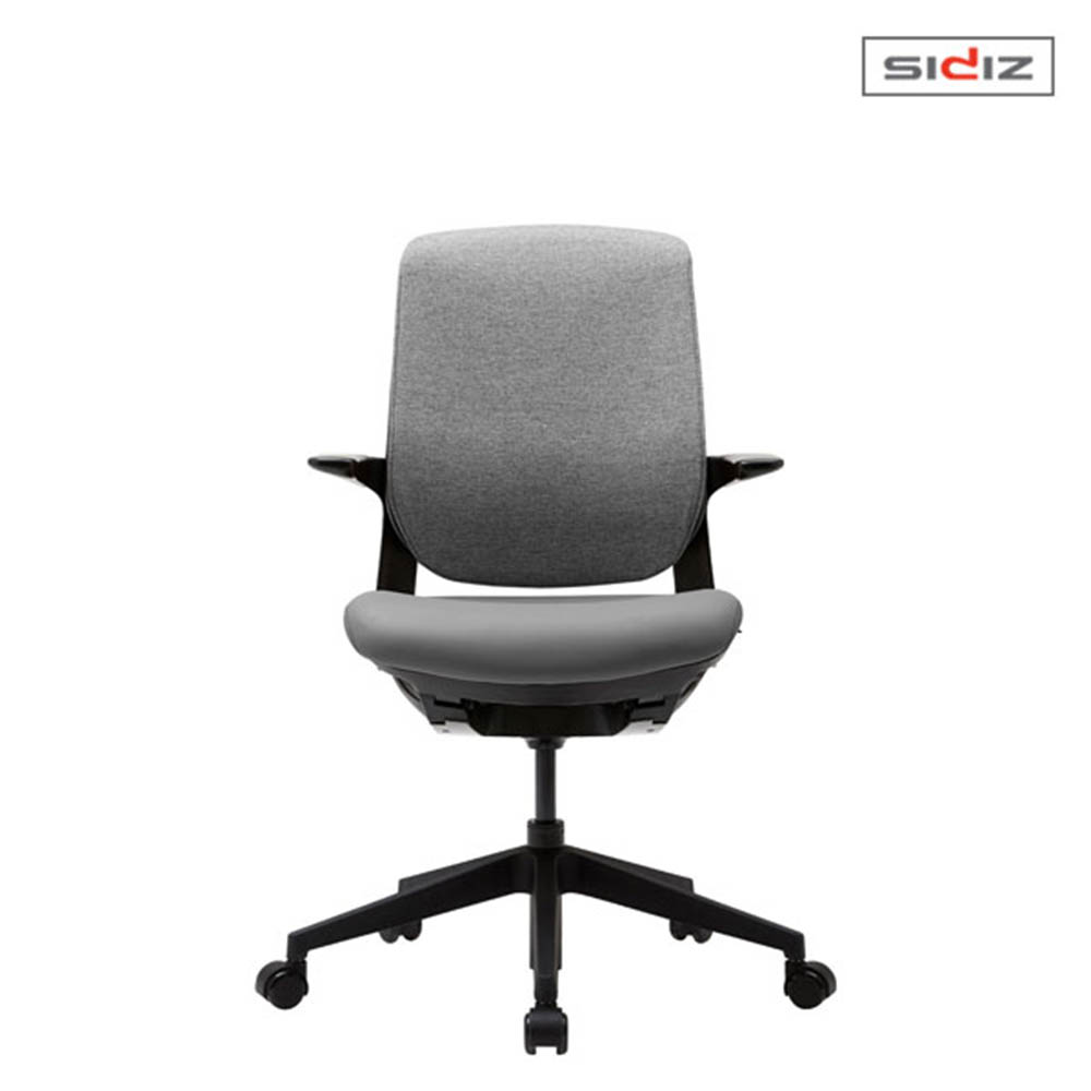 시디즈 T25 등판커버 회전형 패브릭 의자 블랙쉘 [T259NF]