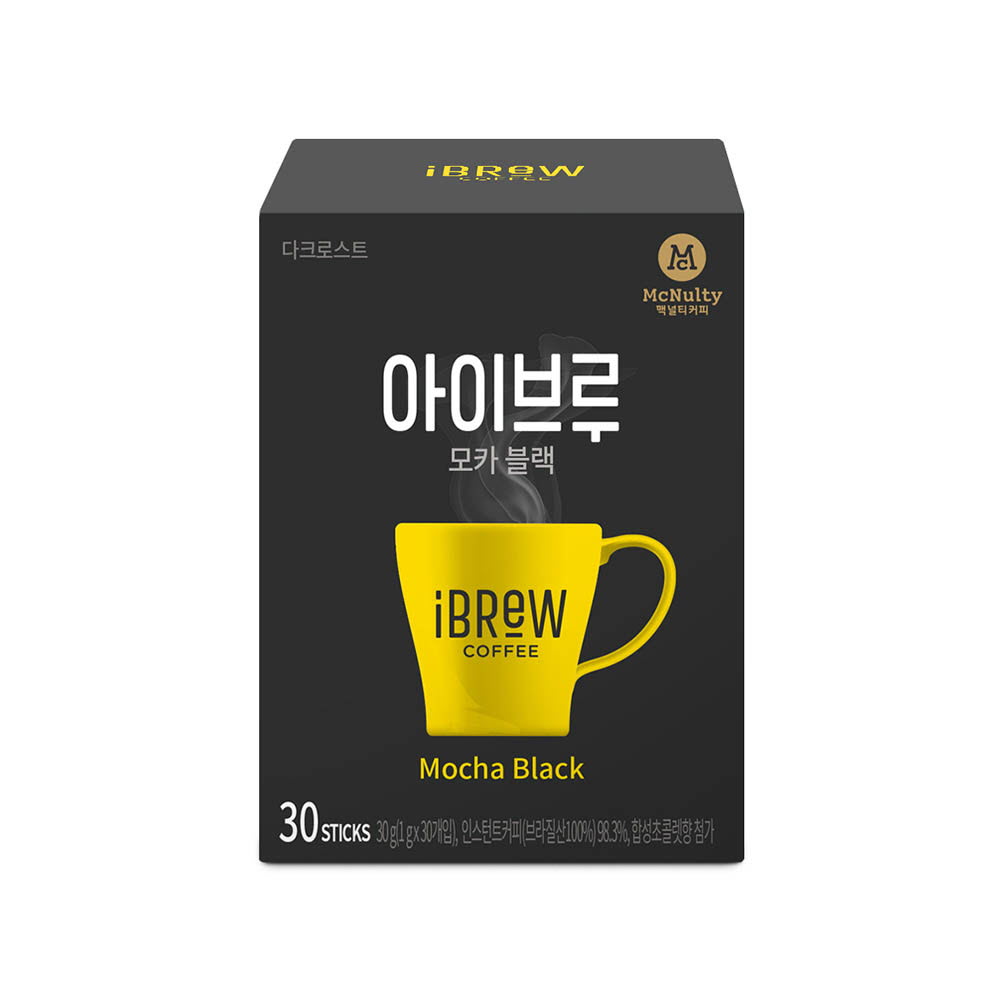 맥널티 아이브루 모카 블랙 30개입