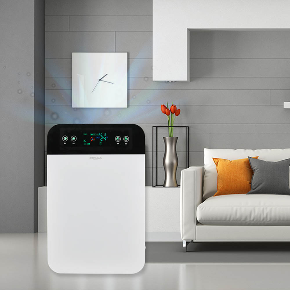 베르만 최신형 스마트 공기 청정기(15평형)+KN95(10매)