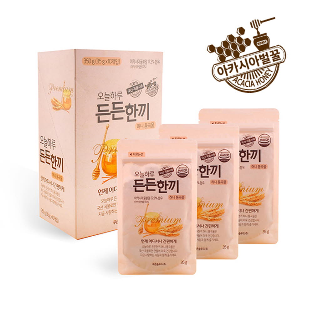 정선드림 든든한끼 허니통곡물 1BOX(35g x 10팩)