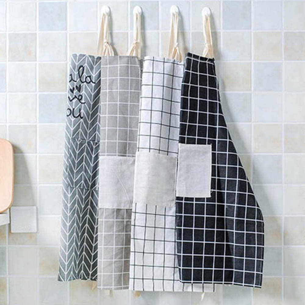 북유럽풍 앞치마 4개세트