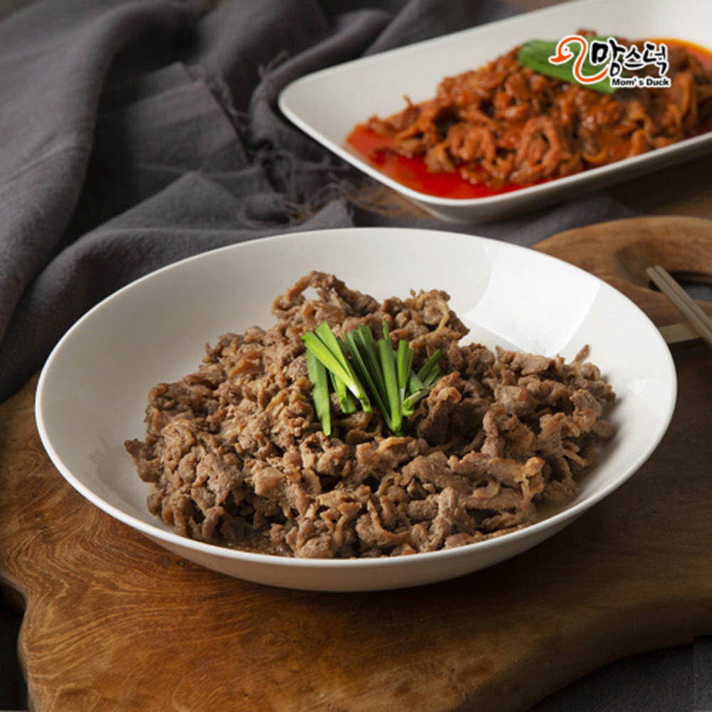맘스덕 오리연탄불고기 간장맛 150g * 9팩