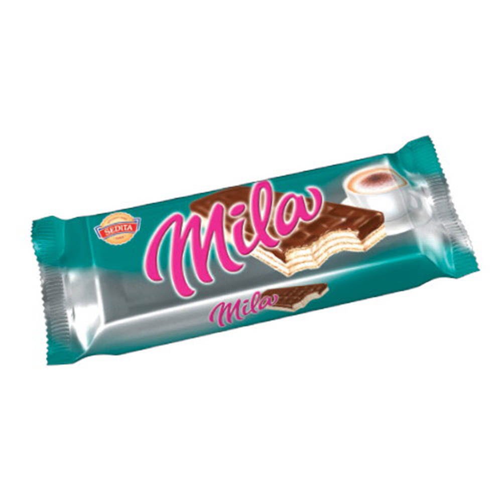 눈물의 땡처리 특가[세디타] 밀라 코코아 코팅 밀크 웨이퍼 50g * 8개 / 프리미엄 초콜릿