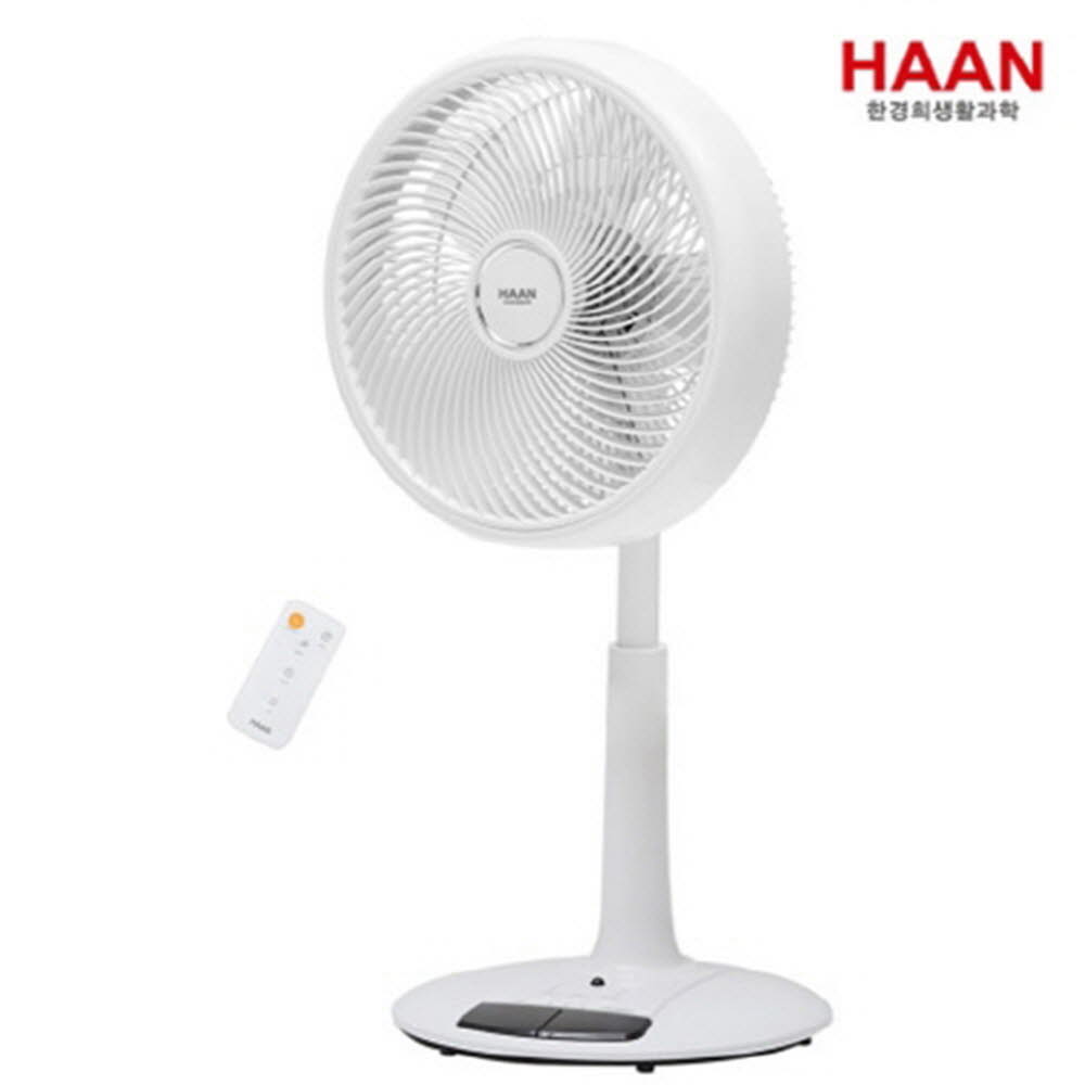 한경희생활과학 서큘레이터형 풋터치 리모컨 선풍기 HEF-5010N