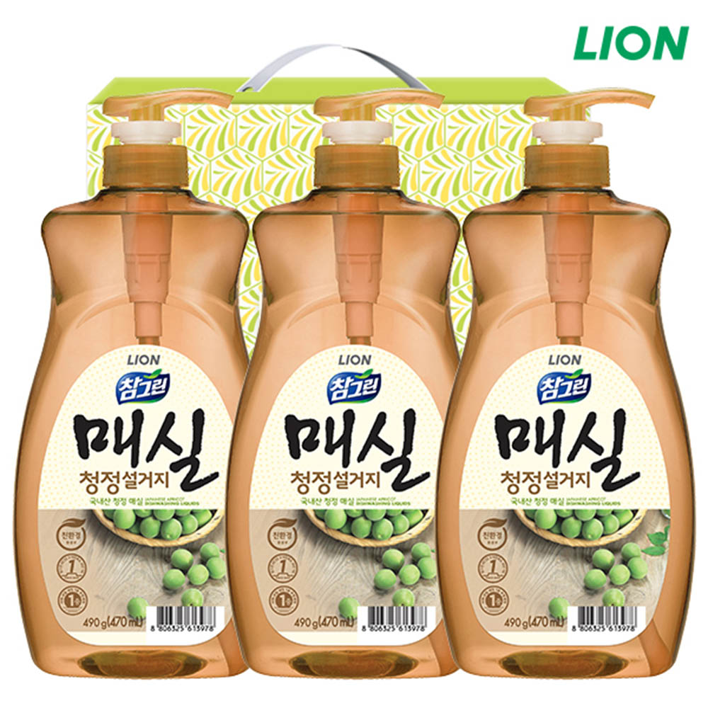 (친환경)참그린매실490펌프3P(3종)