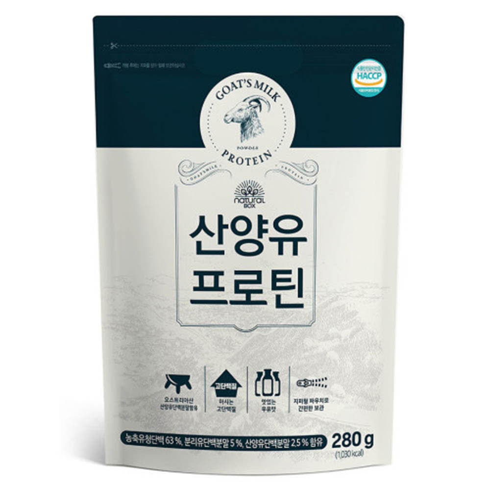 내추럴박스 산양유프로틴 파우치 280g