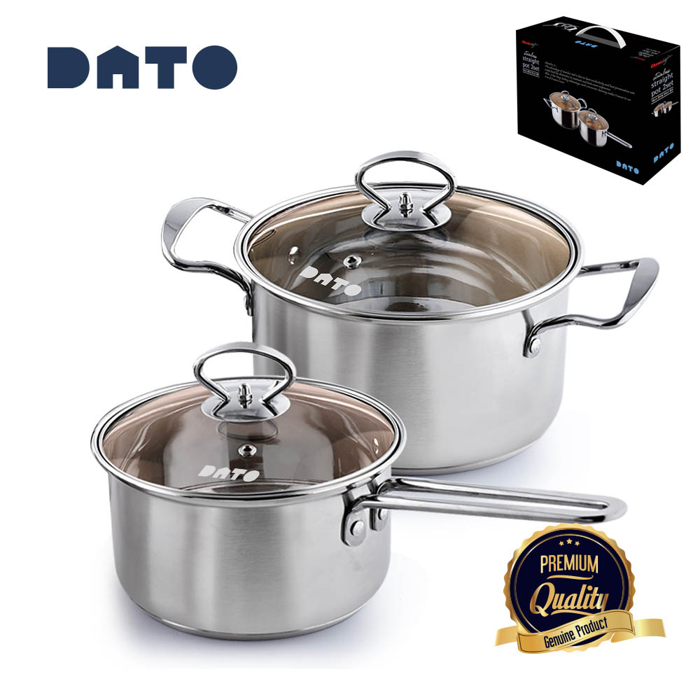 다토 캐미쉐프 냄비 2종 (18cm편수, 20cm양수)