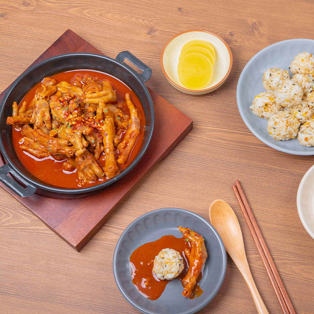 천안심야식당 매운국닭발 유뼈 350g