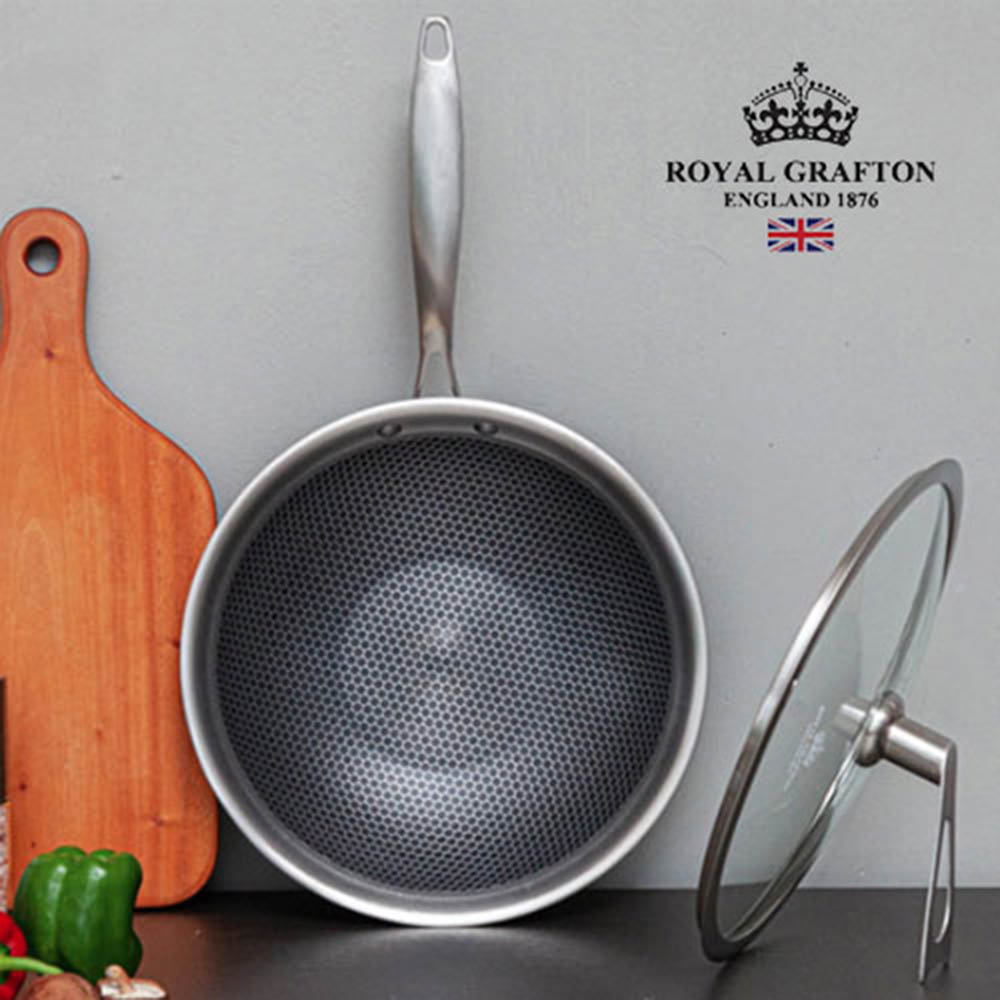 로얄그래프톤 바실 통3중 스텐 28궁중+유리뚜껑 2P RG1142