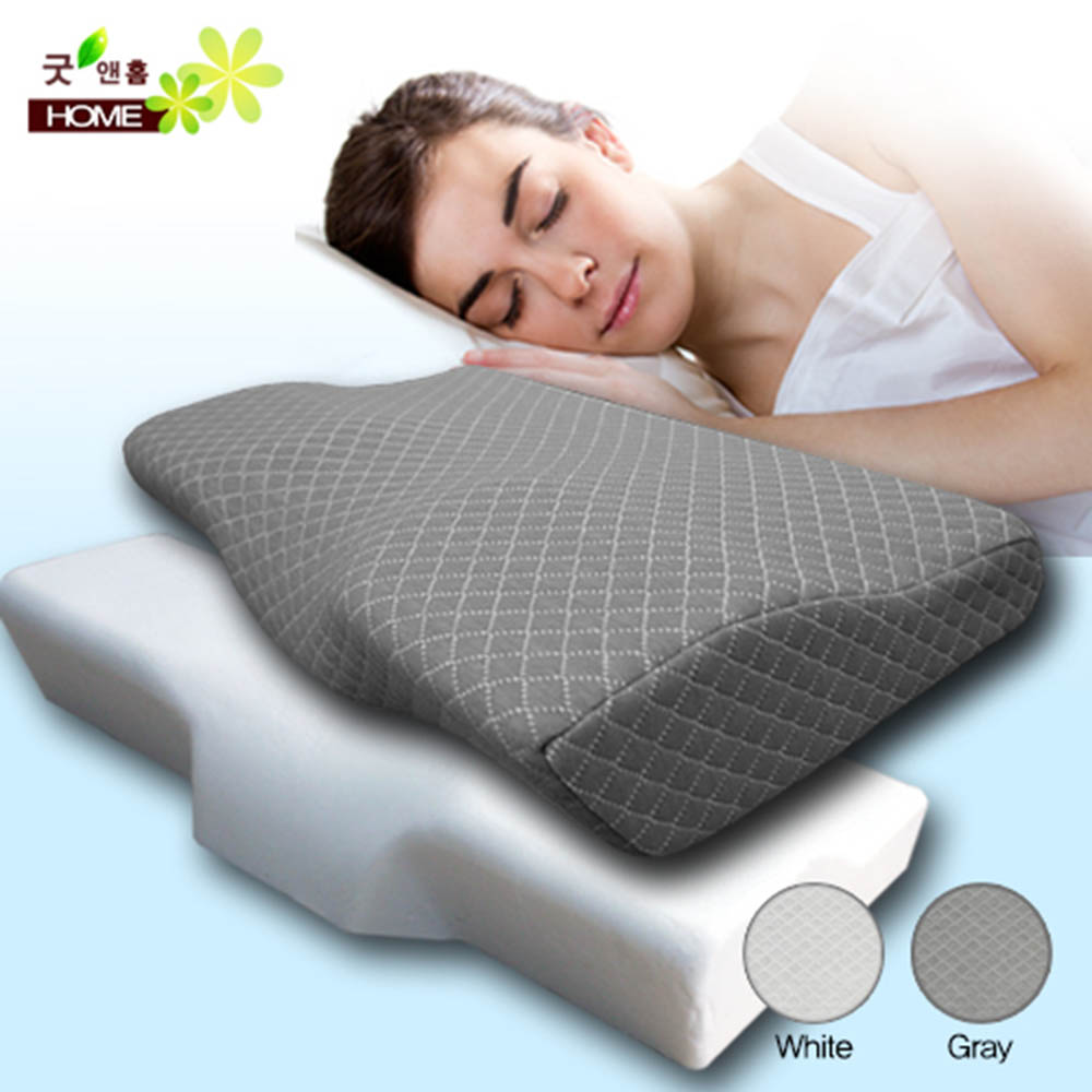 굿앤홈 3D 경추 목편한 메모리폼 베개