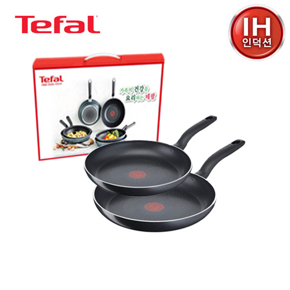 테팔 스타트이지 인덕션 프라이팬 24cm+28cm FP24+FP28
