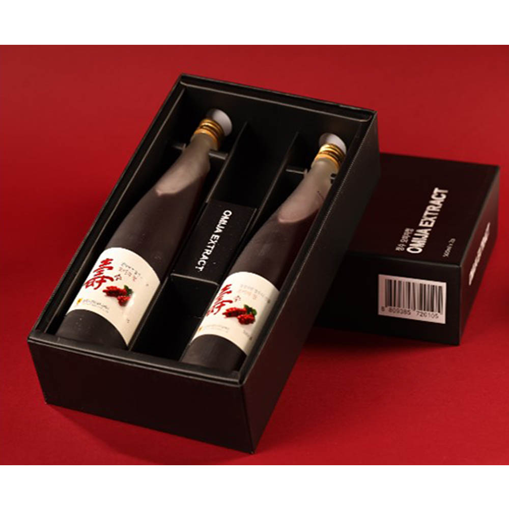 농업회사법인 알에프 오미자청수 1세트(500ml x 2ea)