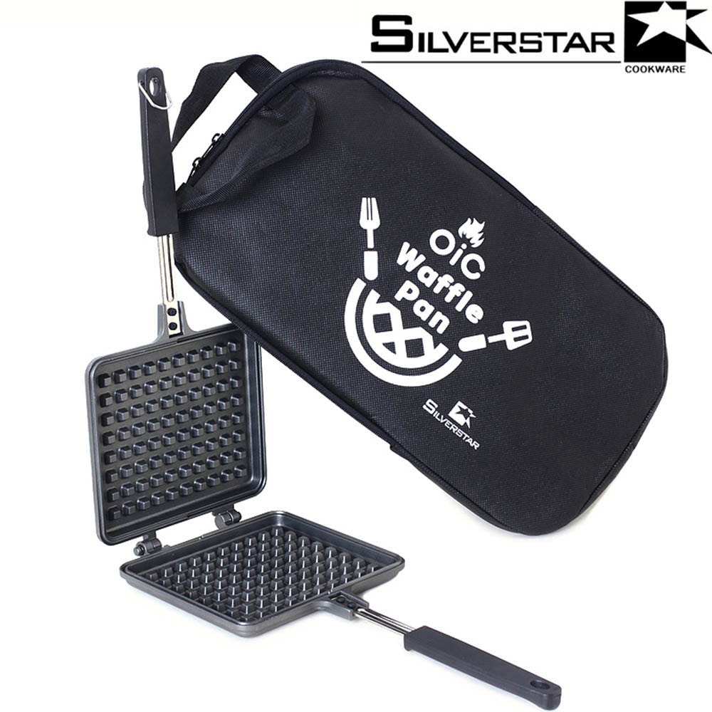 실버스타 오아이씨 인덕션IH 와플팬 Bag2p세트 /와플팬+보관가방