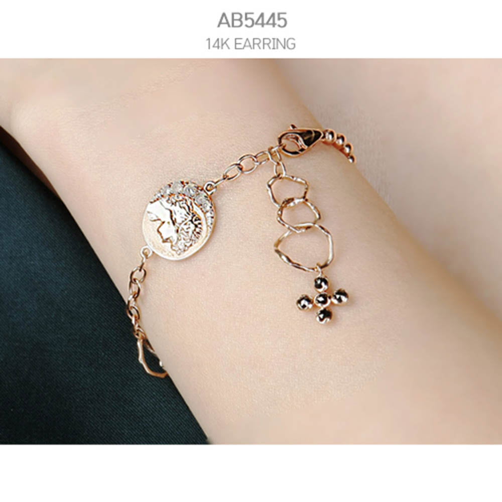 [j.mellow] 마조 팔찌 14k gold (AB5445)