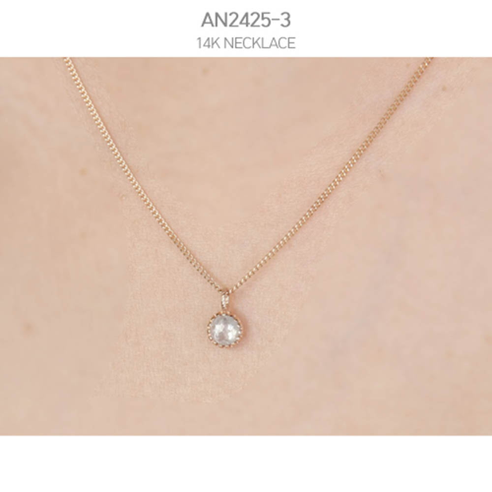 [j.mellow] 까멜리아 목걸이 14k gold (AN2425-3)