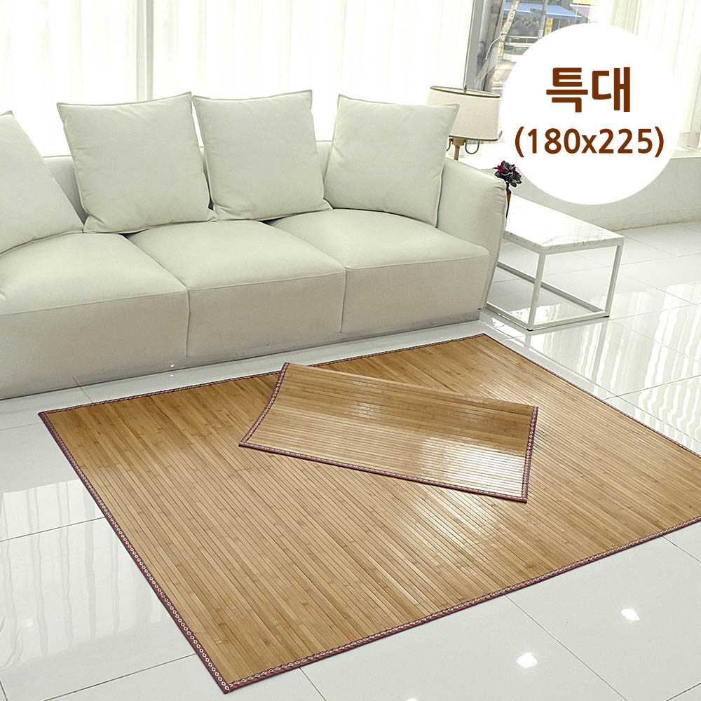 메시앙 센스 통왕대나무 5년 죽편 대나무자리 특대 (180x225)