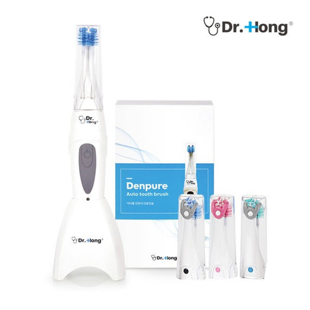 닥터홍 덴퓨어 4D 전동칫솔 패키지 LTK-D100